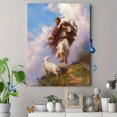thumbnail image 4 of Jesus Christ Lamb Canvas Wall Art 15.75x11.81 Inches, 4 of 8