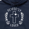 thumbnail image 2 of Instant Message - Perfectly Loved - Men's Pullover Hooded Fleece Sweatshirt, 2 of 5