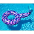 thumbnail image 3 of Giant Ride-on Inflatable Mermaid Fin Pool Float Beach Inner Tube (Supports Up to 200 Pounds), 3 of 5