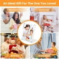 thumbnail image 5 of Moclever 4Pcs Acrylic Photo Frames, 5x7in Free Standing Magnetic Picture Frame for Living Room Bedroom, Transparent, 5 of 12