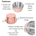thumbnail image 2 of BirdRock Home Hammered Double Wall Round Beverage Tub - 3 Gallons - Copper, 2 of 7