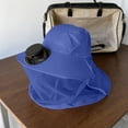 thumbnail image 4 of BotaniNest Solar Fan Cap Wide Edge Fan Sun Cap Control Cap For And Solar USB Charging Cap With Net, 4 of 4