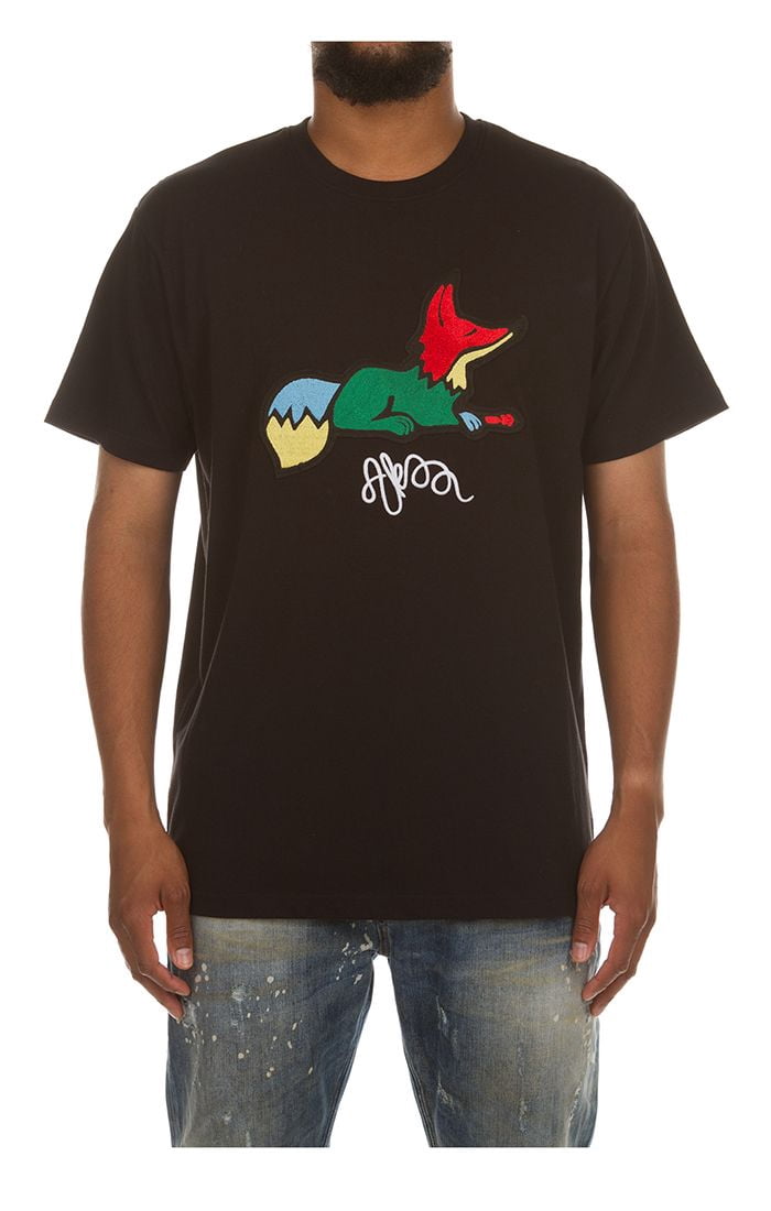 Men's Akoo Black Snobby Knit T-Shirt 