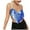 29#Blue, variant on Women Neck Rhinestone Crop Top for Women V Backless Chest Chain Tank Top Festival Rave Club Spaghetti Strap Tops Purple
