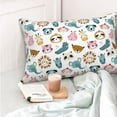 thumbnail image 4 of KLL Cartoon Animals Pillow Covers Envelope Closure,Super Soft and Cozy Fuzzy Fleece Pillow Case Cover (No pillow core） 16"x24", 4 of 5
