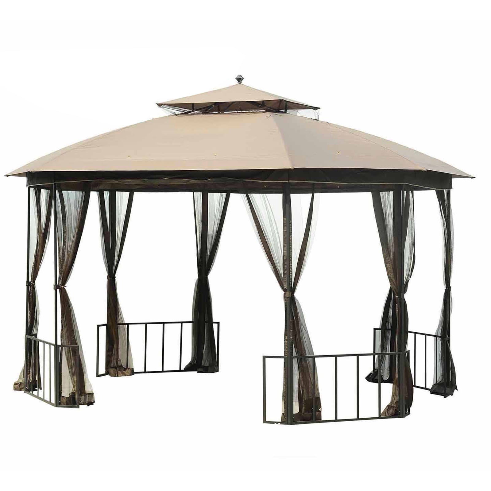 Sunjoy Replacement Canopy Set For L-GZ660PST-D 10X12 Gazebo - Walmart.com