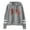 Gray, variant on Rabbitology Lung Pullover Hoodie Unisex Long Sleeve Pocketless Casual Hooded Sweatshirt