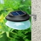 thumbnail image 4 of Fiudx Lámpara Solar de Pared, Impermeable, para Vallas Exteriores, Luz Led Blanca, Material Abs+Pc Duradero, Sensor Automático Día/Noche, Fácil Instalación, para Caminos, Jardines y Puertas de Entrad, 4 of 6