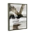 thumbnail image 3 of Stupell Industries Modern Layered Streaked Geometric Lines Graphic Art Luster Gray Floating Framed Canvas Print Wall Art, Design by Nina Blue, 3 of 8