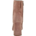 thumbnail image 3 of Sam Edelman Womens Codie Faux Suede Square Toe Booties, 3 of 6
