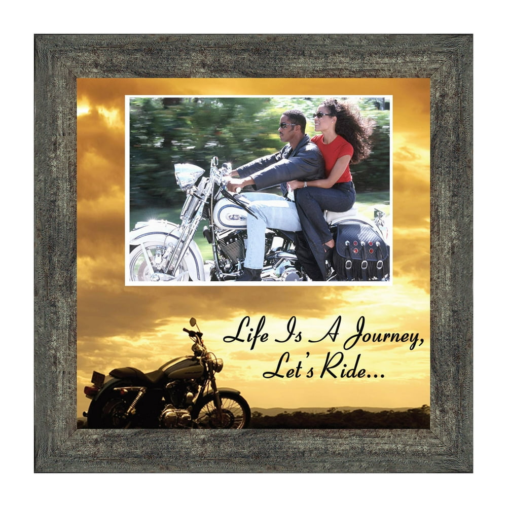 motorcycle, harley davidson, picture frame, landscape, lets ride sky