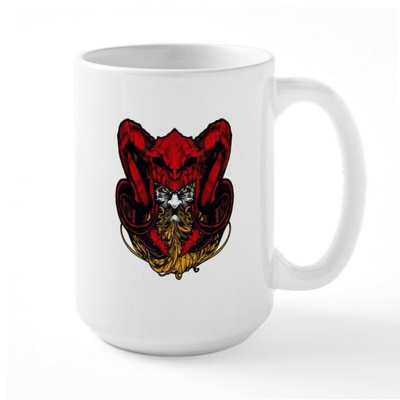 CafePress - Dungeons And Dragons King Snurre - 15 oz Ceramic Large White Nolvety Mug