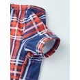 thumbnail image 6 of Christmas Family Plaid Pajamas Matching Sets with Dog Cozy Sleepwear Loungewear, 6 of 9