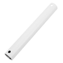 VORCOOL Iron Fan Rod Ceiling Fan Extension White Cylindrical Minimalist 1Pcs