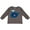 Charcoal Grey, variant on Inktastic Whale Cute Blue Boys or Girls Long Sleeve Toddler T-Shirt