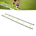 thumbnail image 4 of Ladder, Sturdy Speed  Training Ladder Portable 2.6m With Storage Bag For Sports, 4 of 8