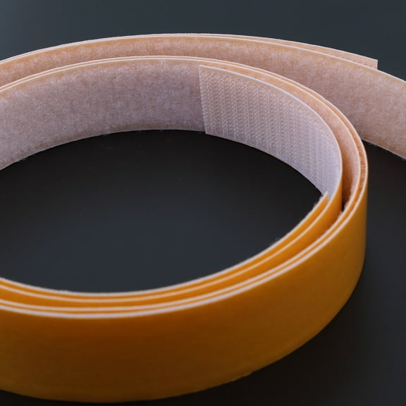 30mm White Fabric Hook and Loop Tape - 1M Heavy Duty with Super Strong Mesh Adhesive for Auto & Crafts