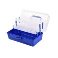 thumbnail image 3 of Sonew 3 Layers Plastic Fishing Tackle Accessory Storage Holer Box for Lures Hooks , Carp Fishing Tackle Box,Fishing Tackle Box, 3 of 7
