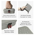 thumbnail image 6 of Waterproof Hard Carrying Case for DJI Osmo Nano Camera – Shockproof PU Storage Bag with Lanyard & Carabiner, Compact Travel Protection, 6 of 15