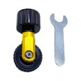 thumbnail image 4 of Ximing Alloy Folding Bike Seatpost Roller for 33.9mm Seat Post - Golden, 4 of 9