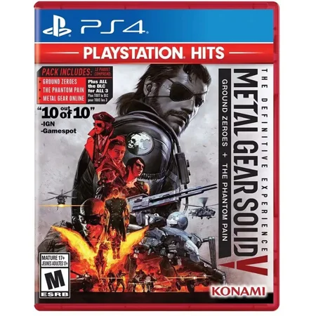 Metal Gear Solid V Definitive Experience PS4 MGS V Brand New Factory Sealed