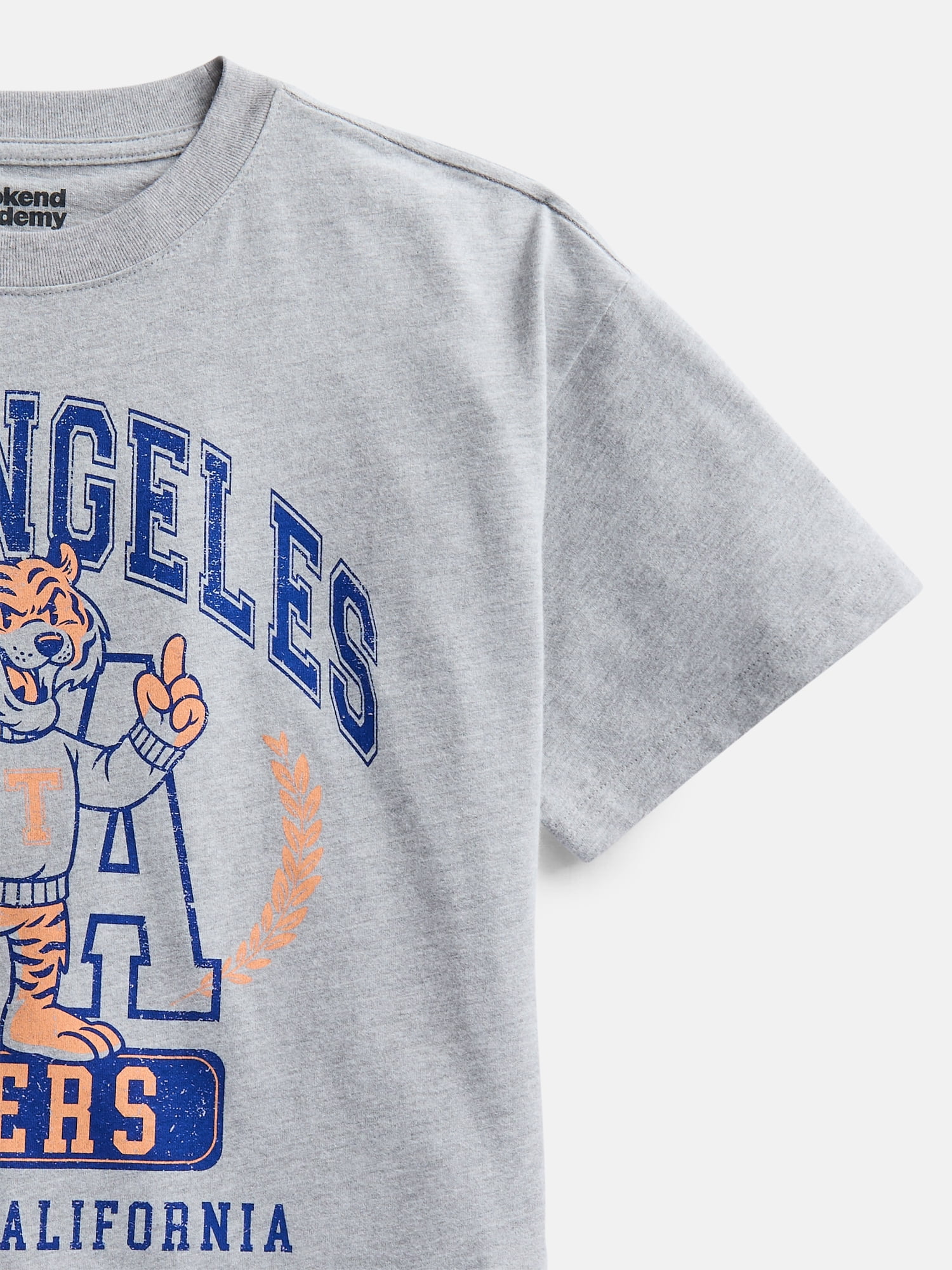 Weekend Academy Girls Graphic Tee with Short Sleeves, Sizes 4-18