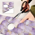thumbnail image 6 of Yayeee Faucet Mat for Kitchen Sink 14.7" Diatomite Long Splash Guard Pad, Pastel Purple Marble Pattern, 6 of 7