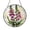 Acrylic 3.5 Inch, variant on Botanical Foxglove Window Suncatcher, Floral Gift for Her