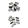 thumbnail image 1 of 10x 22mm + 10x 20mm correa de reloj de silicona bucles correa de repuesto, 1 of 9