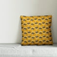 thumbnail image 2 of Creative Products Yellow Rooster Pattern 16x16 Spun Poly Pillow, 2 of 2
