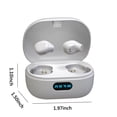 thumbnail image 3 of Headphones Gnobogi 5.2mini Ultra-small Wireless Bluetooth Headset With LED Digital Display Charging Box Monaural Version, High-definition Sound Quality Suitable For Office/sports Earbuds Clearance, 3 of 7