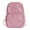 Pink, variant on AURORADY Sales Today Pink Full Mesh Breathable Backpack Double Front Zipper Pockets See Through Net Daypack Lightweight Swimming Beach Gym Travel School Backpack Single Side Mesh Water Bottle Pocket