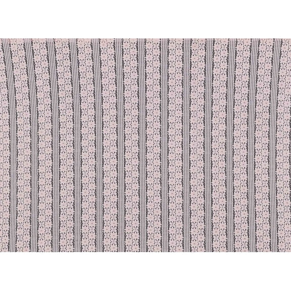 Zelouf Belted Floral Lace  , Sewing, DIY, Crafts Fabric by the Yard, Rose/ecru Mist, 3 Yard