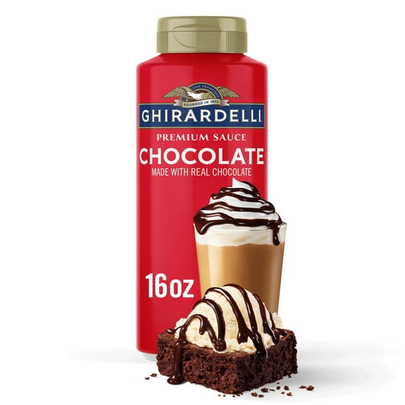 GHIRARDELLI Premium Chocolate Sauce, 16 oz Bottle