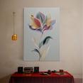thumbnail image 2 of 1pc Abstract Floral Canvas Wall Art with Vibrant Color - framed Decor room hanging Wall Picture Decor for Home Gifts, living room, bathroom, bedroom, kitchen wall art decor canvas wall art, 2 of 8