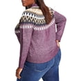 thumbnail image 2 of Tommy Hilfiger Womens Plus Knit Metallic Pullover Sweater, 2 of 2