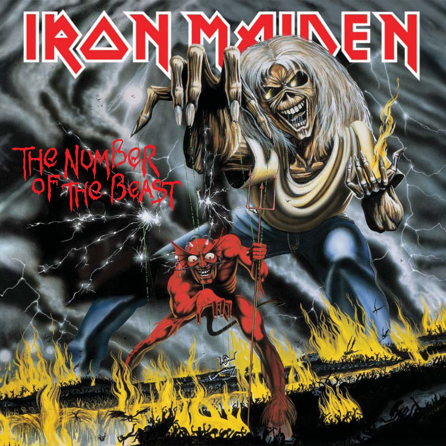 s*a様 IRON MAIDEN/ THE NUMBER OF THE BEAS Iron Maiden - Number of the Beast - Music & Performance - Vinyl