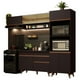 thumbnail image 1 of Madesa Gabinete de Cocina Integral Completa 260 cm Reims Negro 07, 1 of 8