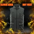 thumbnail image 4 of Outdoor Warm Clothing Heated for Riding Skiing Fishing Charging Via Heated Coat, 4 of 9