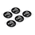 thumbnail image 1 of Pegatinas NFC Uxcell NFC213, pegatinas de etiqueta, 144 bytes de memoria, etiquetas NFC redondas en blanco, paquete de 5, 1 of 5