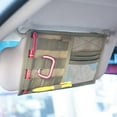 thumbnail image 3 of Sirius Survival Sun Visor Organizer - Adjustable Visor Organizer for Your Car, Sun Visor Pocket & Storage Holder Perfect for Cars and SUVs - 6” x 11.75”, Olive Drab, 3 of 5