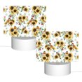 thumbnail image 2 of Fotbe Sunflowers Leaves And Birds Pattern Acrylic Night Light Gift with 3 Color ModesTouch-Sensitive LED Lamp Perfect Gift for Mother's Day, Birthday, or Christmas, 2 of 9