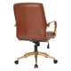 Baldwin Mid-Back Faux Leather Chair - Walmart.com