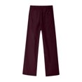 thumbnail image 5 of snilers Girls Boys Dress Pants Mid Waist Straight Leg Pants Kids Formal Trousers with Belt Loops Comfortable Uniform Pants with Pockets Size 7-16 Years, 5 of 7