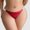 Red, variant on Women's Underwear Lace Thongs G-String Low Rise Breathable Soft Stretch Panties Pink Size M