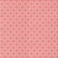 thumbnail image 1 of Ahgly Company Machine Washable Indoor Square Transitional Pastel Pink Area Rugs, 4' Square, 1 of 7