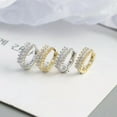 thumbnail image 3 of QQTDFG SMALL Sterling Silver Baguette CZ Zirconia Boho Huggie Hoop Earrings A4137-H - Gold with Colored Stone, 3 of 9