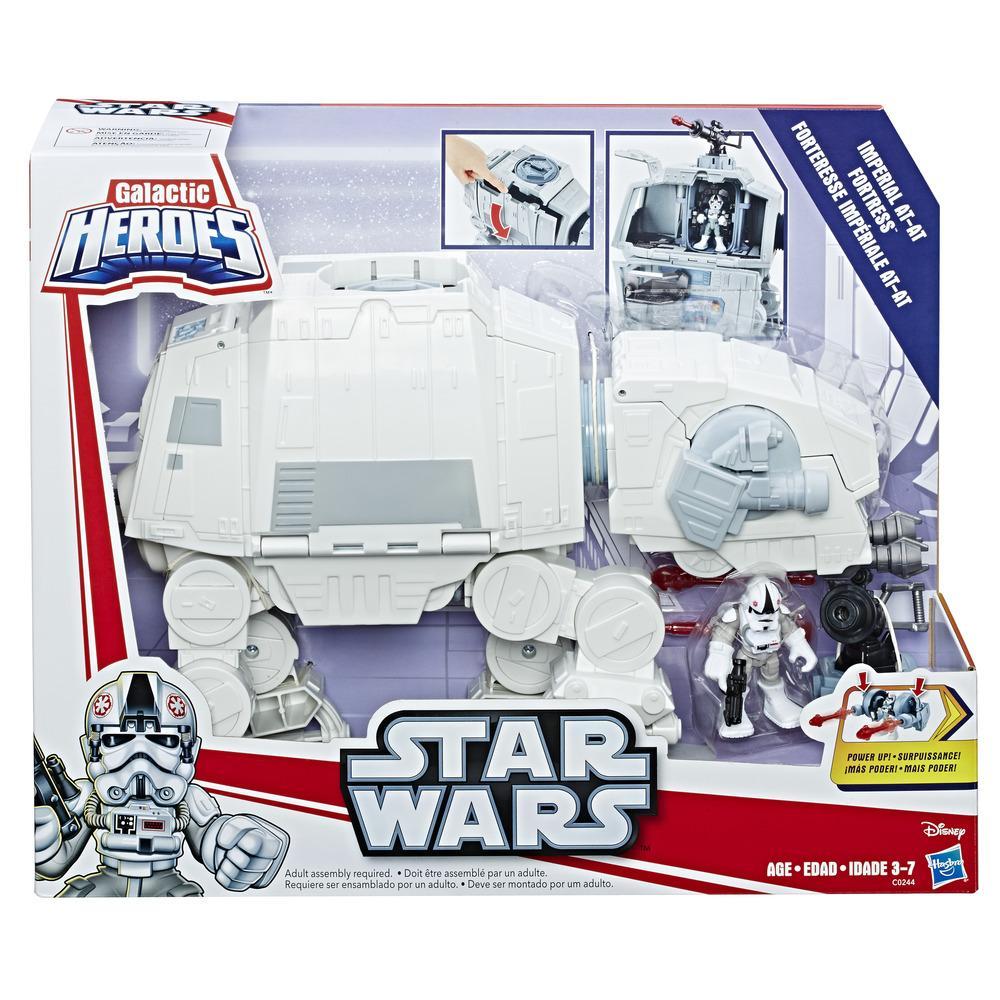 Star Wars Galactic Heroes Imperial AT-AT Fortress - Walmart.com