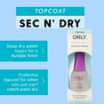thumbnail image 3 of ORLY Sec 'N Dry Nail Top Coat, Fast-Drying Gloss Finish, 0.37 fl oz, 3 of 6