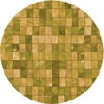 thumbnail image 1 of Ahgly Company Machine Washable Indoor Round Transitional Dark Bisque Brown Area Rugs, 5' Round, 1 of 7